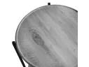 Стол журнальный Мебелик BeautyStyle 21 орех гикори grey/черный арт. 8949053602