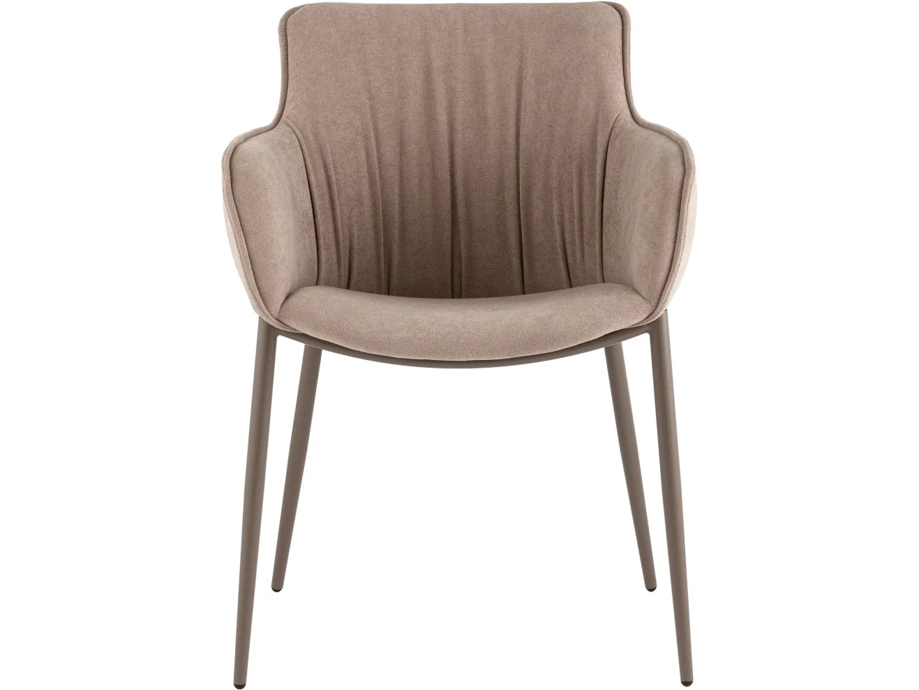 Стул STOOL GROUP Твигги Шенилл бежевый, каркас бежево-серый арт. 3252455808
