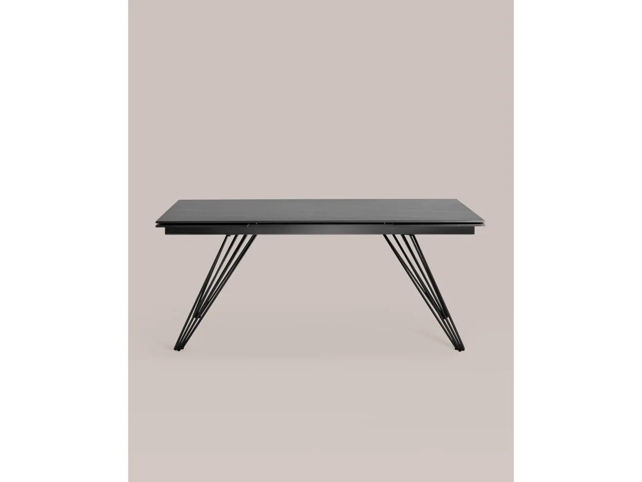 Стол обеденный Stool Group Пандора раскладной 180-280*90 Керамика темная арт. 6273848501