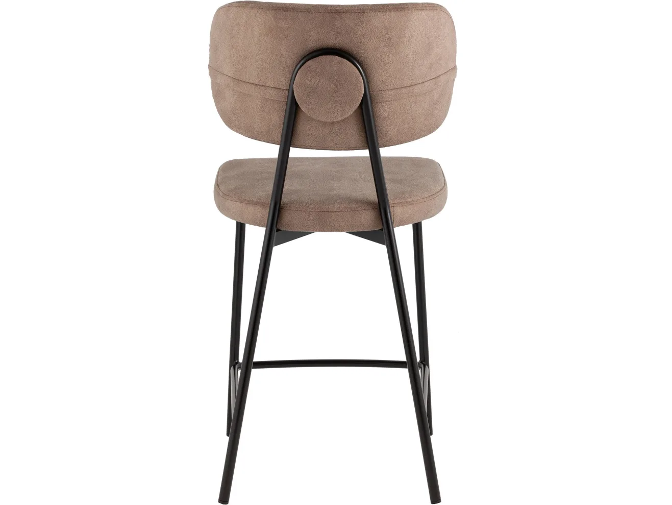 Стул полубарный STOOL GROUP Ханна Иск. замша коричневый арт. 4310681308