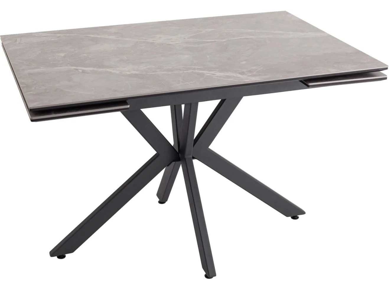 Стол обеденный STOOL GROUP Marmer 120-180/80/76 столешница МДФ16/керамика Антрацит арт. 9635972402