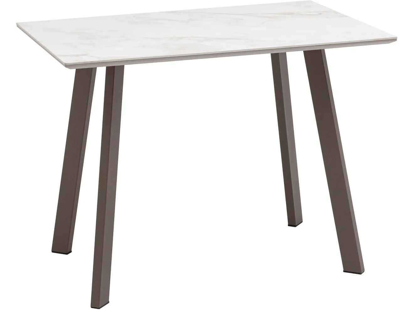 Стол обеденный STOOL GROUP Райли нераскладной 100/70/75 столешница МДФ/керамика Carla Larkin, подстолье капучино арт. 1183864604