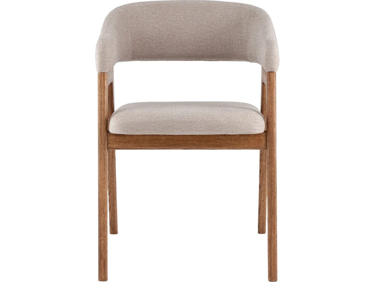 Стул STOOL GROUP Эйко массив дуба Велюр бежевый/Коньяк арт. 3438894606