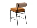 Стул полубарный STOOL GROUP Ponpoun Бежевый, терракотовый арт. 1082097901