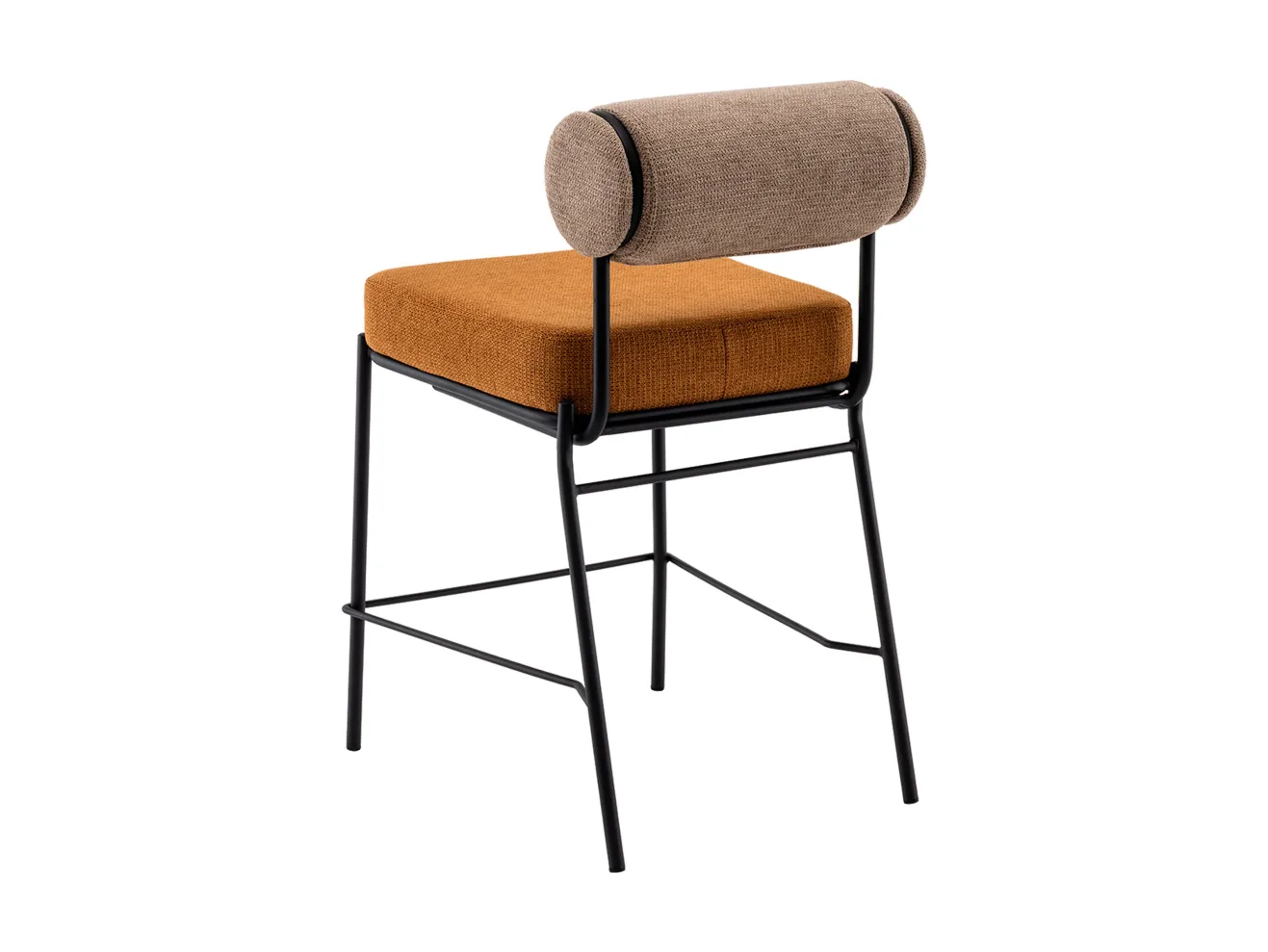 Стул полубарный STOOL GROUP Ponpoun Бежевый, терракотовый арт. 1082097901