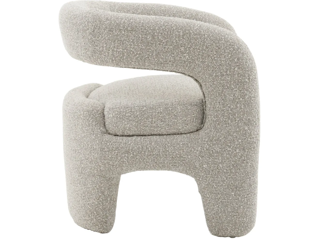 Кресло лаунж STOOL GROUP Bones Серебристый арт. 5203282103