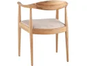Стул STOOL GROUP Мокку массив дуба Велюр бежевый/Бесцветный матовый арт. 8134014604