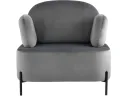 Кресло STOOL GROUP Кэнди с подлокотниками Велюр серый арт. 9444525501
