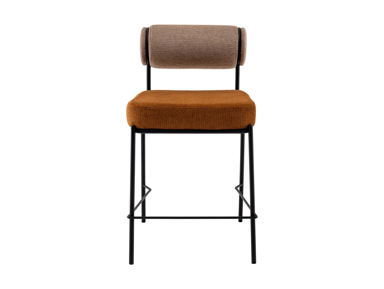 Стул полубарный STOOL GROUP Ponpoun Бежевый, терракотовый арт. 1082097901