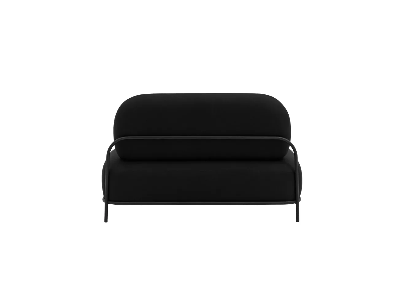 Диван STOOL GROUP Стоун Рогожка черный арт. 6916691104