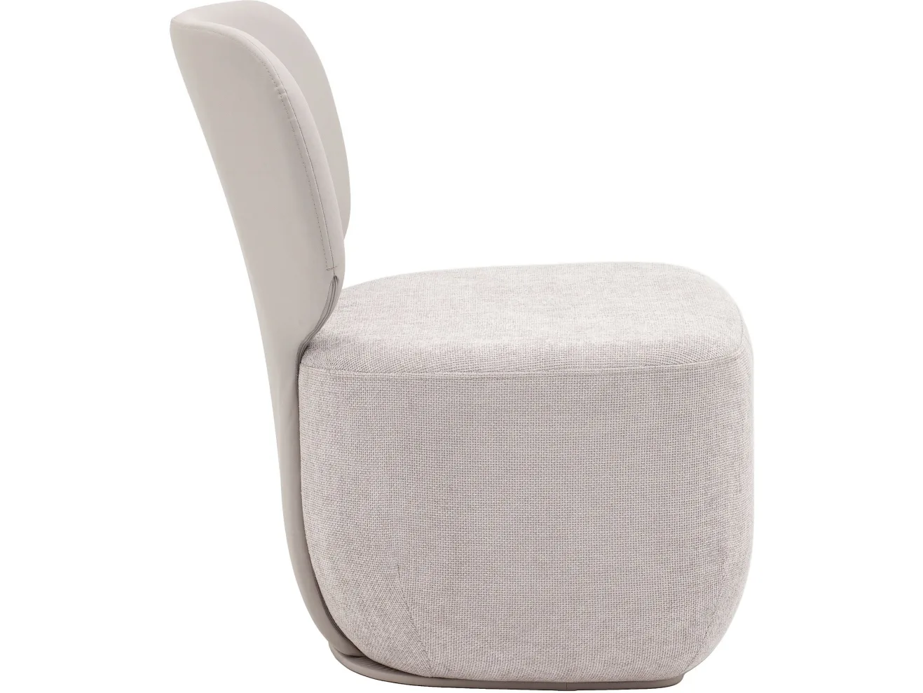 Кресло STOOL GROUP Спейс Экокожа/шенилл светло-серый арт. 9923750102