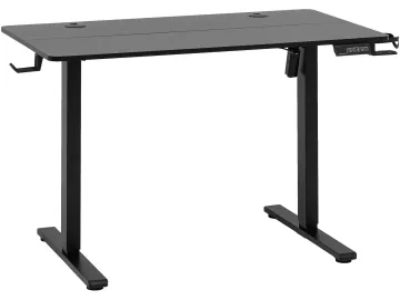 Стол STOOL GROUP с регулировкой высоты 110х60 Черный, столешница черная