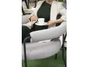 Кресло Sheffilton SHT-AMS120 светло-серый/антрацит арт. 2532918502