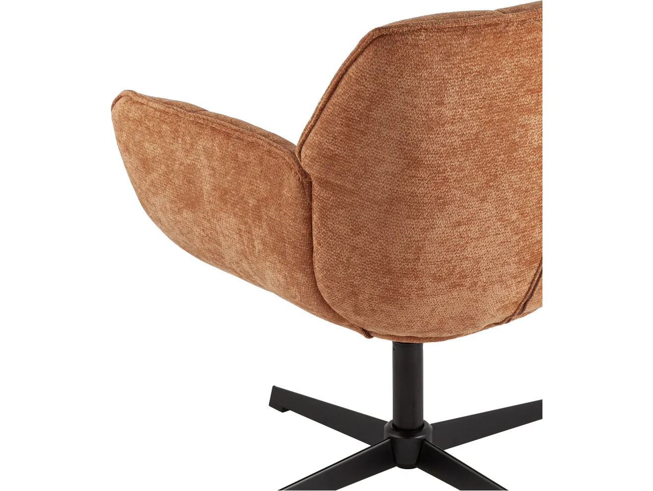 Кресло STOOL GROUP Konfele Шенилл терракотовый арт. 5463431902