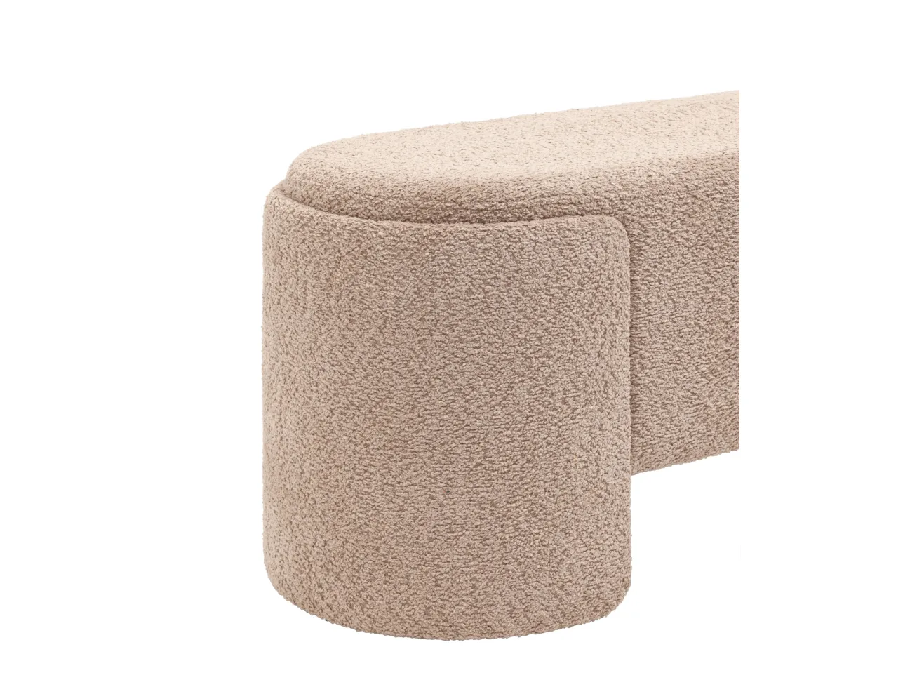 Банкетка STOOL GROUP Taks Букле капучино арт. 9009547601