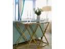 Консоль Stool Group ИНСИГНИЯ 120х40 Стекло smoke/Сталь золото арт. 0195137402