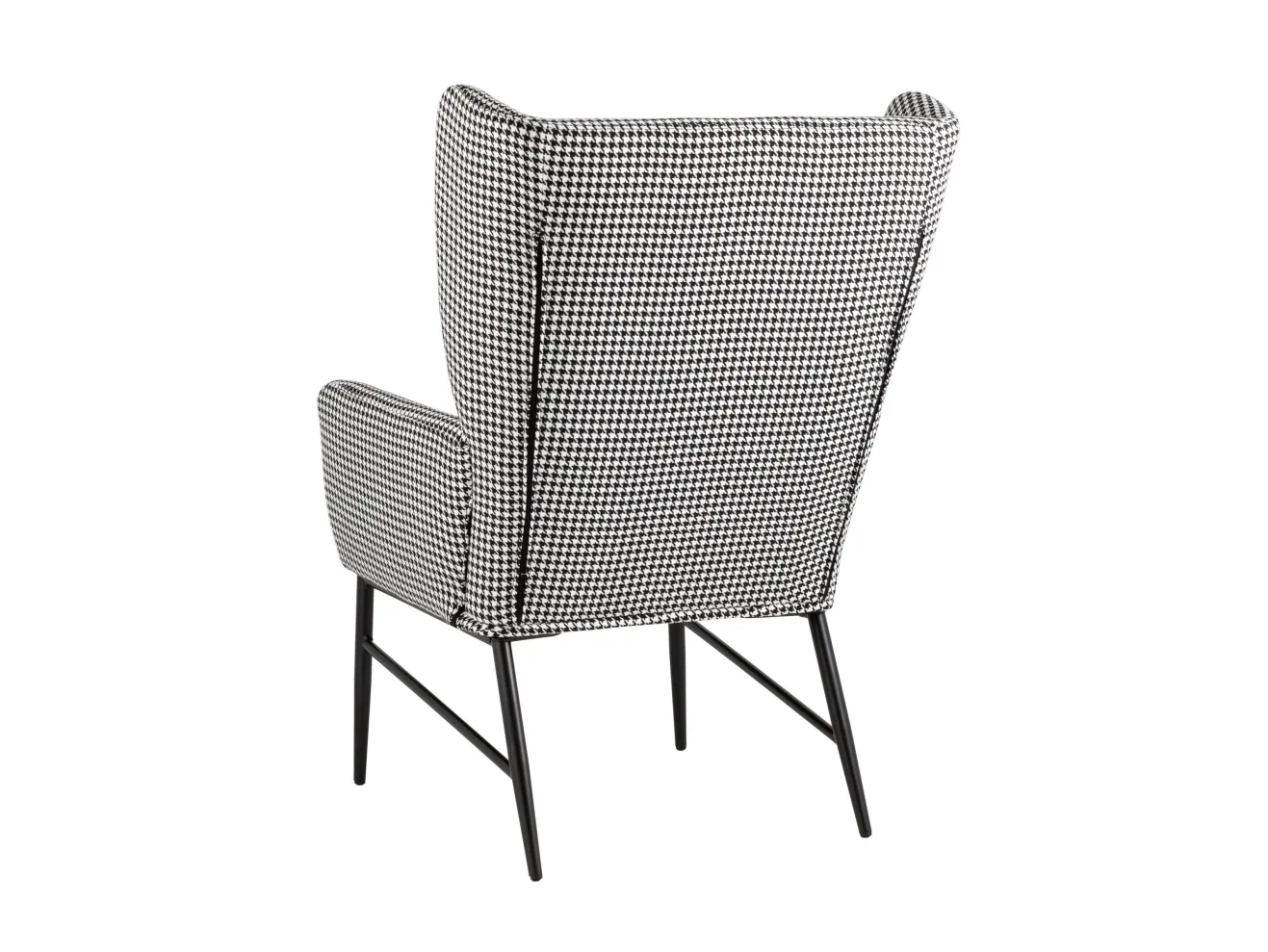 Кресло STOOL GROUP Мэйден гусиная лапка черно-белый арт. 6612834902