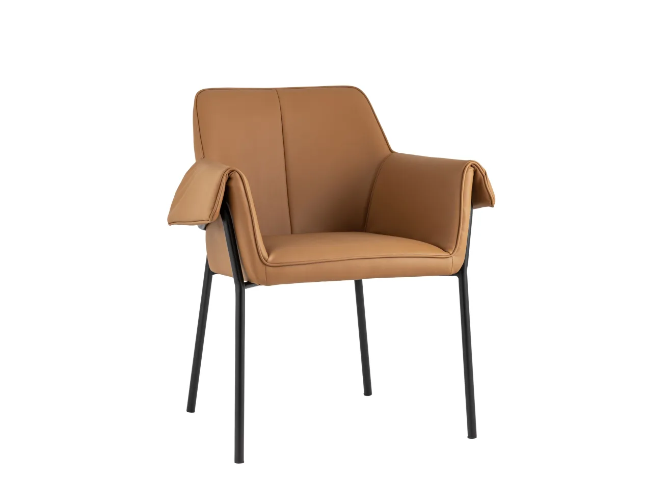 Кресло STOOL GROUP Бесс Экокожа коричневый арт. 8544393201