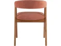 Стул STOOL GROUP Рен массив дуба Велюр терракотовый/Коньяк арт. 4948792706