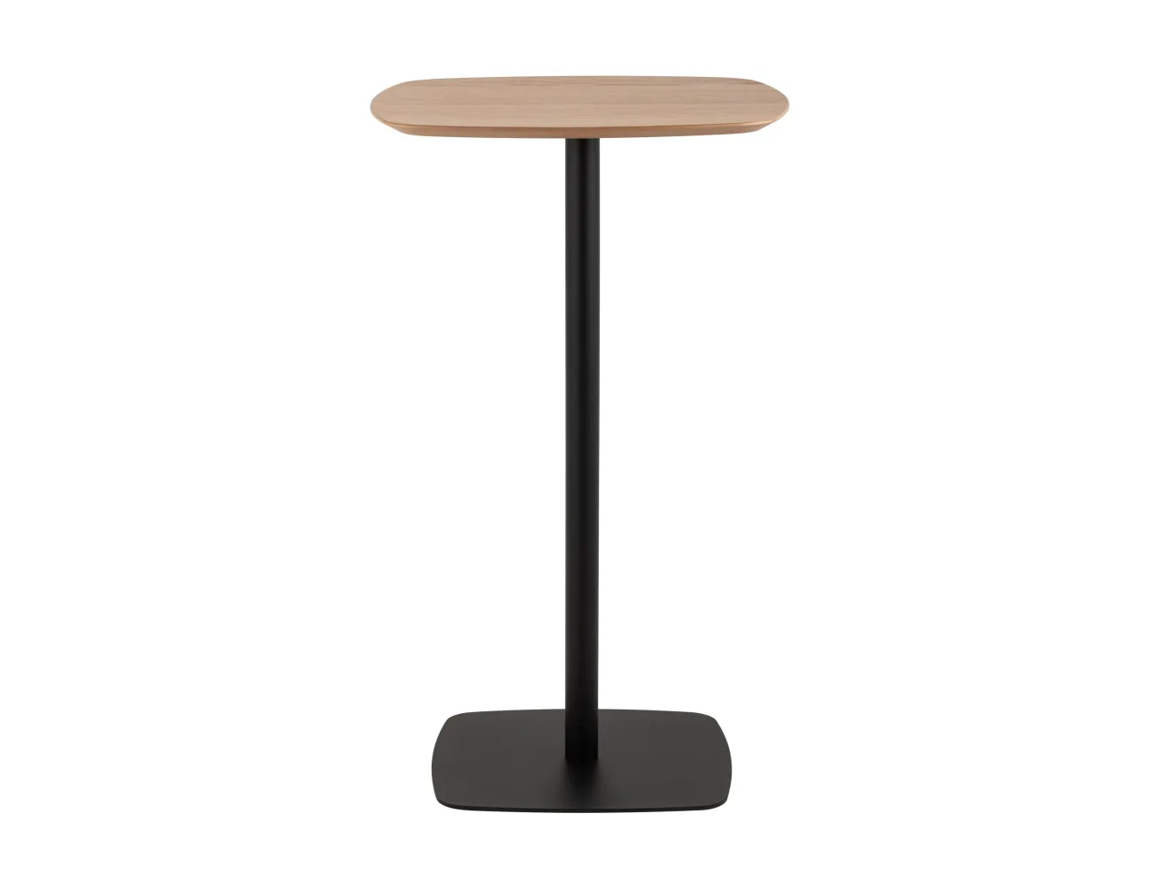 Стол барный STOOL GROUP Form 60*60 Светлое дерево/Черный арт. 2774537404