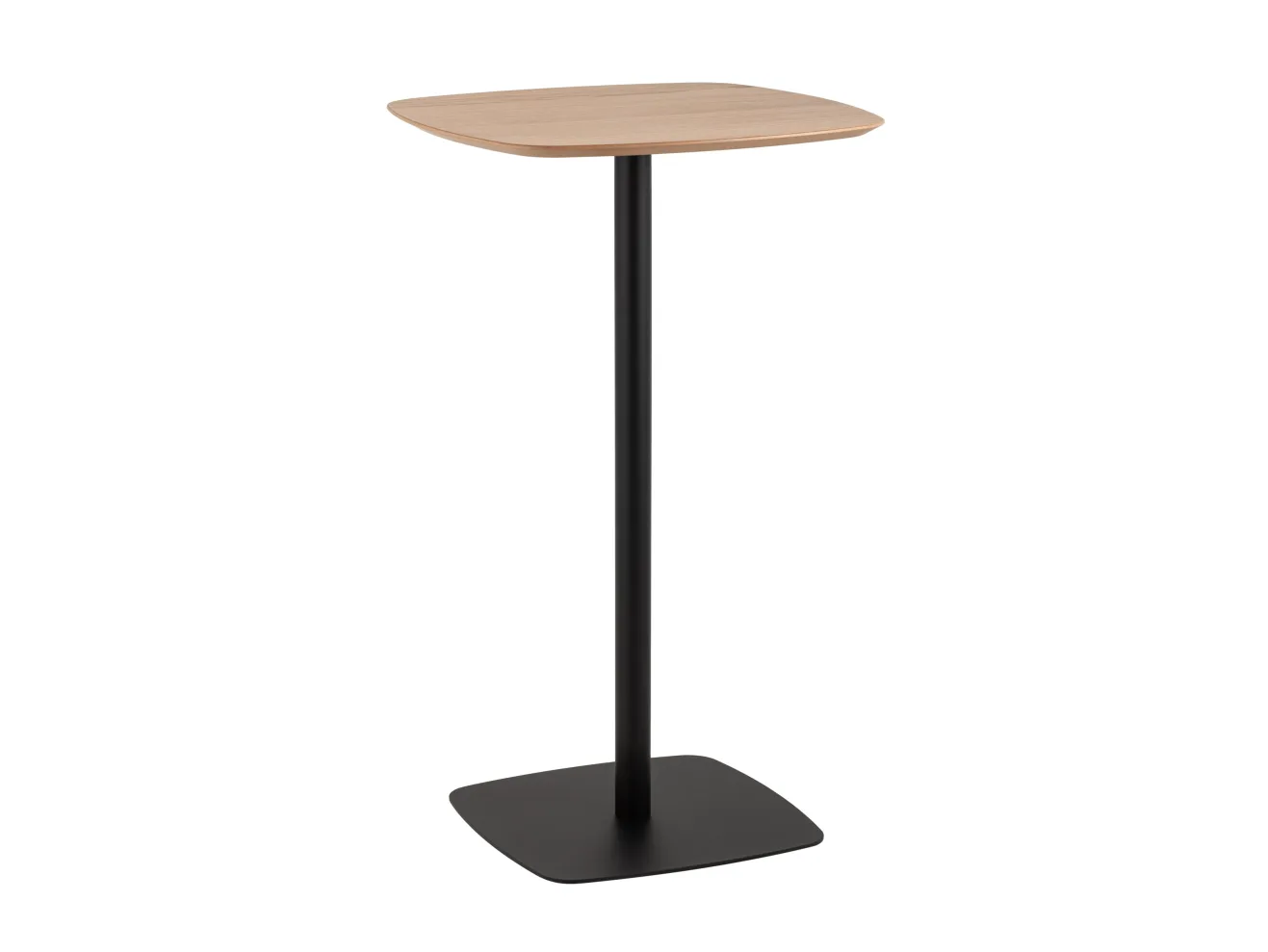 Стол барный STOOL GROUP Form 60*60 Светлое дерево/Черный арт. 2774537404