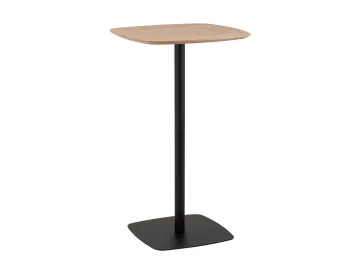 Стол барный STOOL GROUP Form 60*60 Светлое дерево/Черный