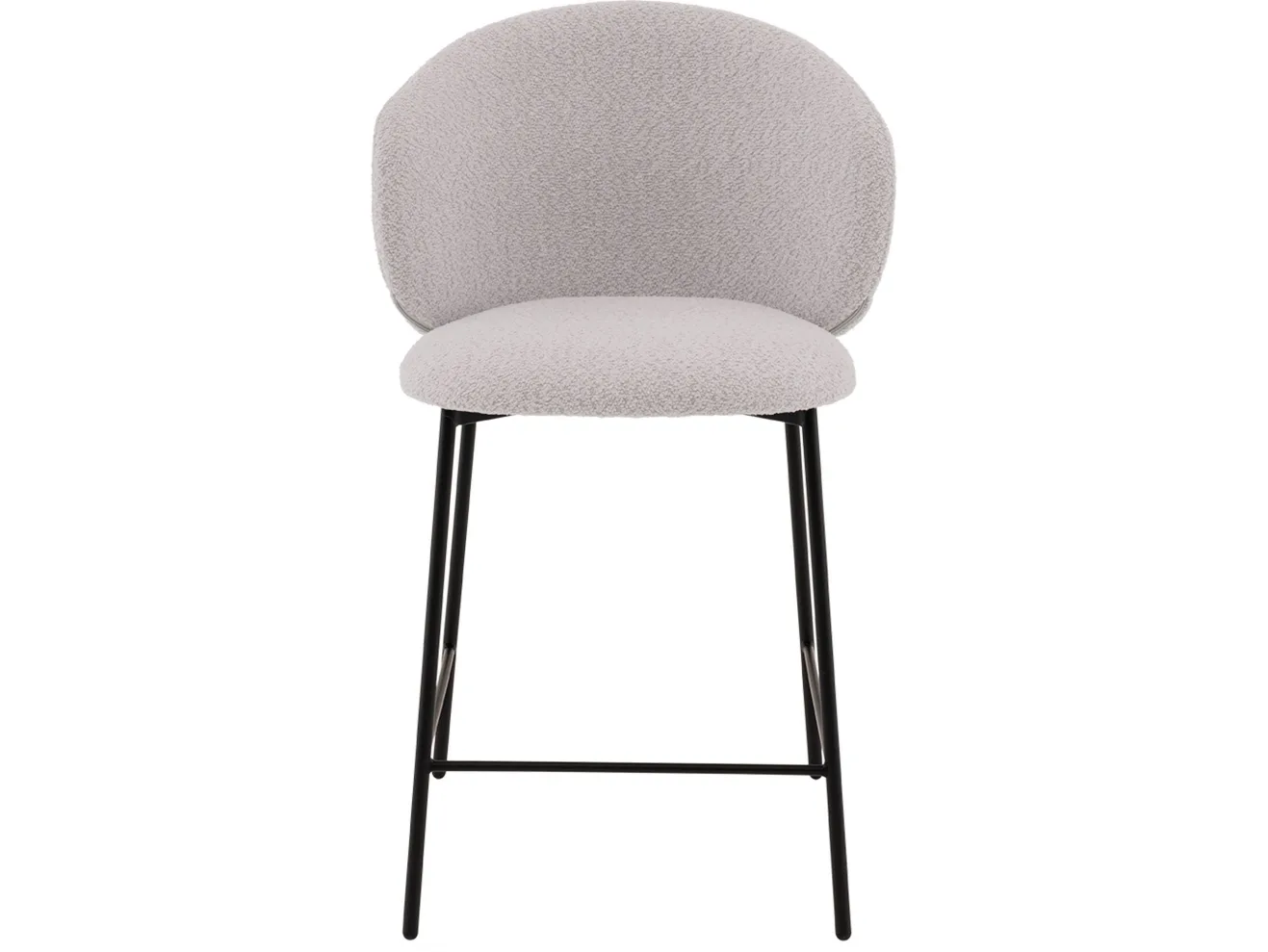 Стул полубарный STOOL GROUP Блейз Букле светло-серый арт. 5591618402