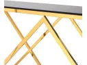 Консоль Stool Group ИНСИГНИЯ 120х40 Стекло smoke/Сталь золото арт. 0195137402