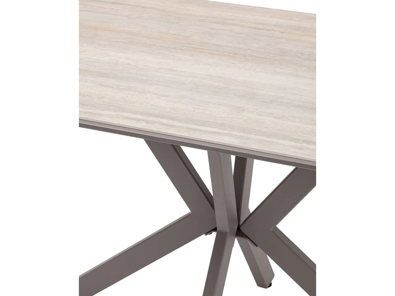 Стол обеденный STOOL GROUP Marmer 120-180/80/76 столешница МДФ16/керамика STr, капучино арт. 9635972406
