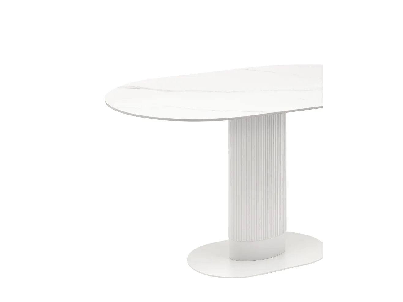 Стол обеденный STOOL GROUP Mystery 130*80 Белый, керамика арт. 2564788101