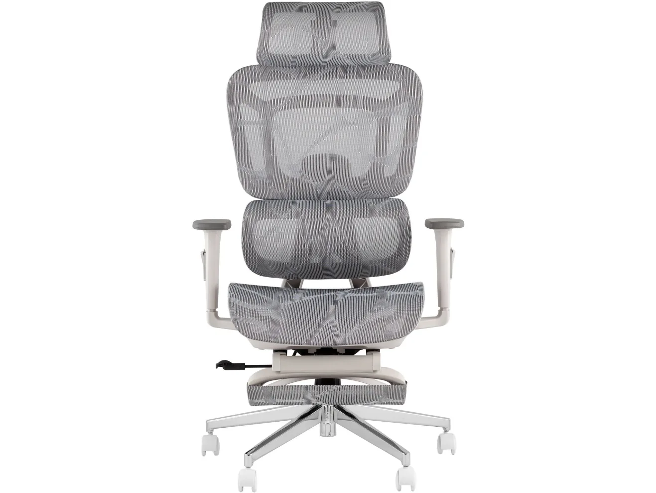 Кресло офисное STOOL GROUP TopChairs Nimbus Белая сетка, белый пластик арт. 5109421108
