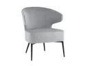 Кресло лаунж STOOL GROUP Royal Stripes Велюр серый арт. 1582617902