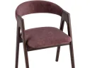 Стул STOOL GROUP Рен массив дуба Велюр винный/Рич арт. 4948792702