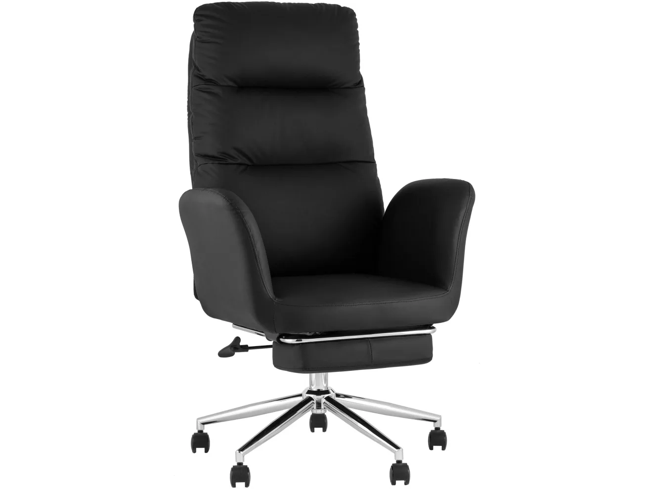 Кресло руководителя STOOL GROUP Solid NC с оттоманкой Черный арт. 5298896302
