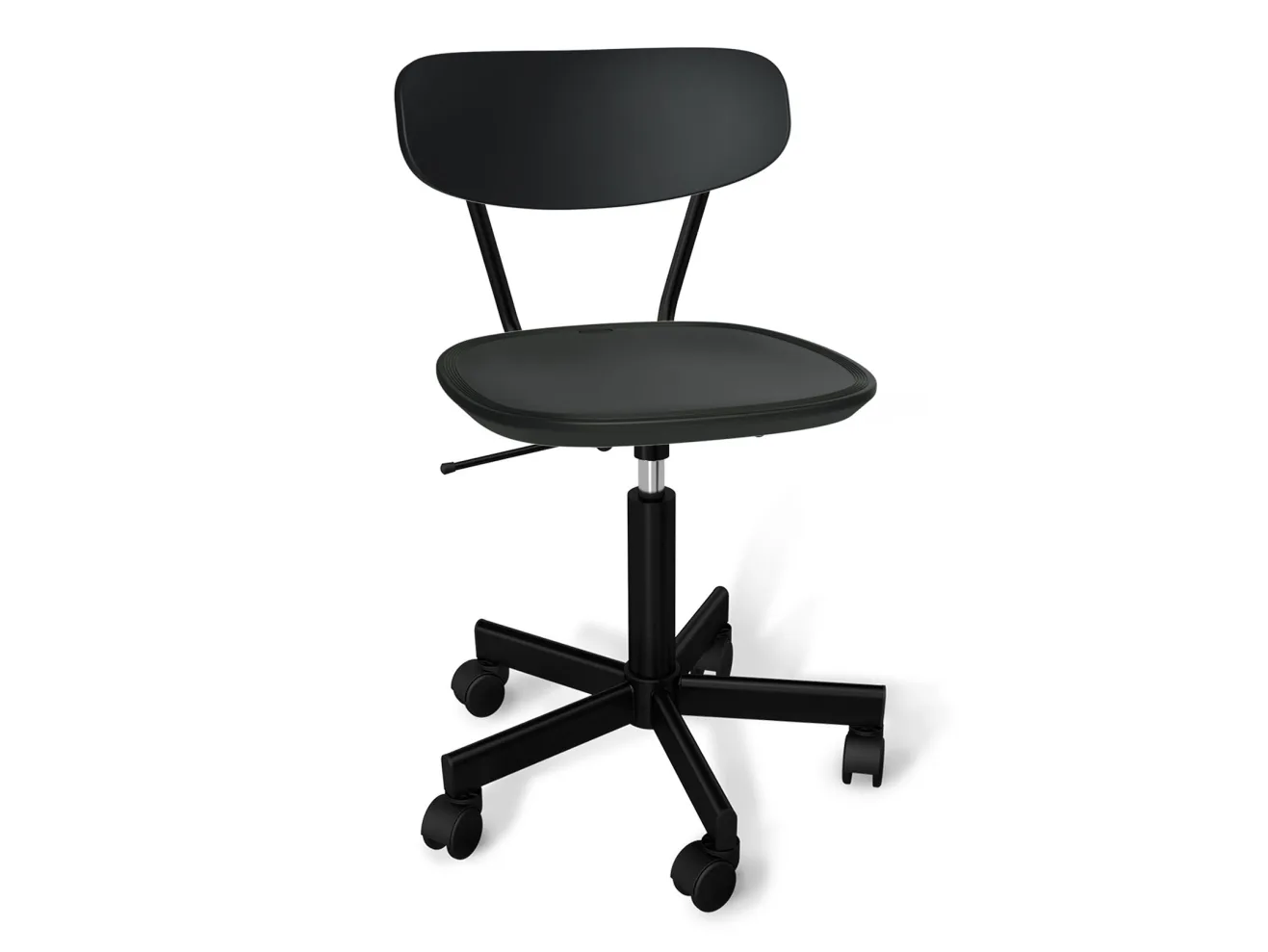 Стул подъемно-поворотный SHT-ST85-2/S121М черный/черный муар арт. 4236788704