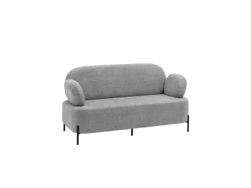 Диван STOOL GROUP Кэнди букле светло-серый