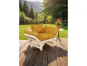 Кресло Мебелик Бинго savana plus yellow/лак арт. 6951680901