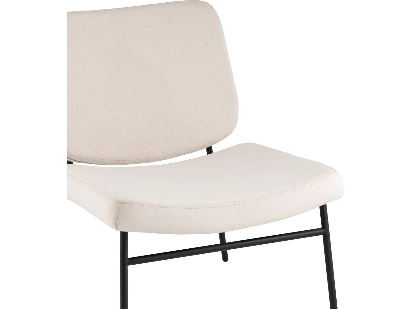 Кресло STOOL GROUP Эбигейл велюр Молочный арт. 5069137806