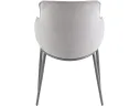 Стул STOOL GROUP Твигги Шенилл серый, каркас серый арт. 3252455806