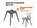 Стул Sheffilton SHT-ST59/S195 Белый/тёмно-серый арт. 4774417702
