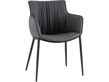 Стул STOOL GROUP Твигги Экокожа темно-серый