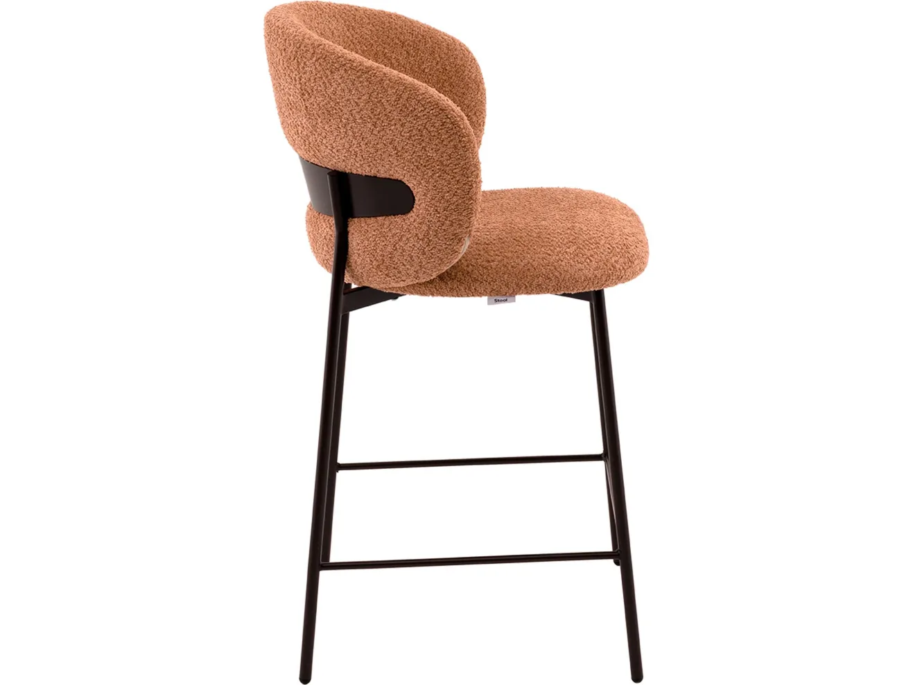 Стул полубарный STOOL GROUP Блейз Букле терракотовый арт. 5591618403