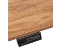 Стол STOOL GROUP с регулировкой высоты 110х60 Белый, столешница дерево арт. 3301841202