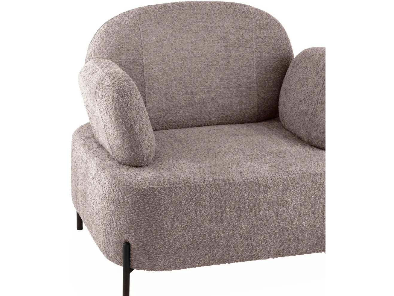 Кресло STOOL GROUP Кэнди Букле капучино арт. 9444525507