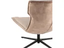 Кресло лаунж STOOL GROUP Sway Букле/велюр бежевый/коричневый арт. 5841506502