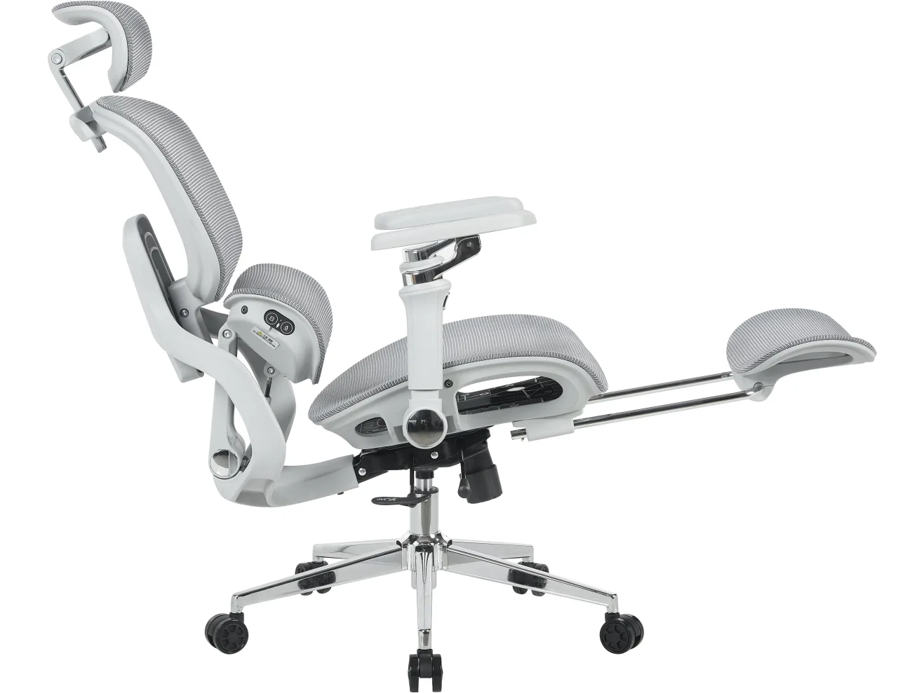 Кресло офисное STOOL GROUP TopChairs Prodigy с оттоманкой Серый арт. 4511305002