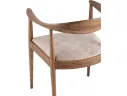 Стул STOOL GROUP Мокку массив дуба Велюр латте/Терра арт. 8134014602