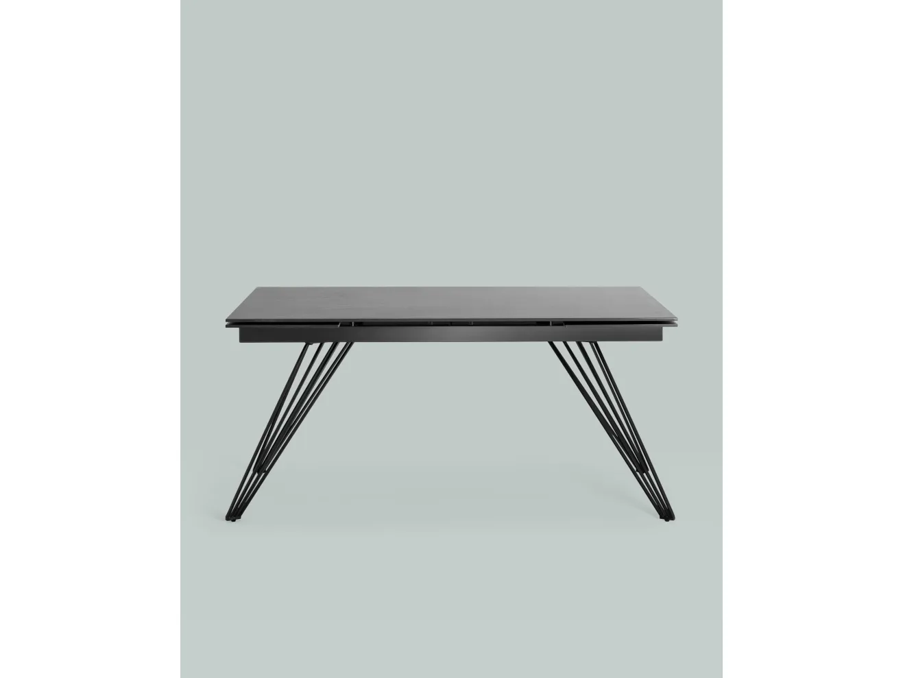 Стол обеденный Stool Group Пандора раскладной 160-240*90 Керамика темная арт. 8133537201