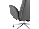 Кресло руководителя STOOL GROUP Solid NC с оттоманкой Серый арт. 5298896304