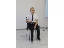 Конференц-стул Sheffilton SHT-S85М-RD черный/черный муар арт. 3775782702